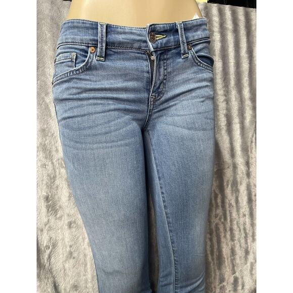 Level 99 Lily‎ Straight Skinny Jean's by Anthropologie Women's Size 27 - Picture 1 of 7